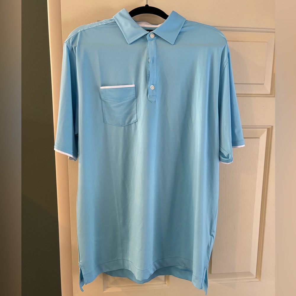 Foot Joy Baby Blue Golf polo